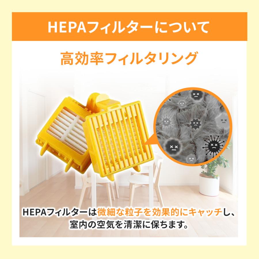 ルンバ 760 770 780 790 HEPAフィルター セット 2個 iRobot 対応 掃除機 正規品 より安い ロボット 掃除機 送料無料 |  | 02