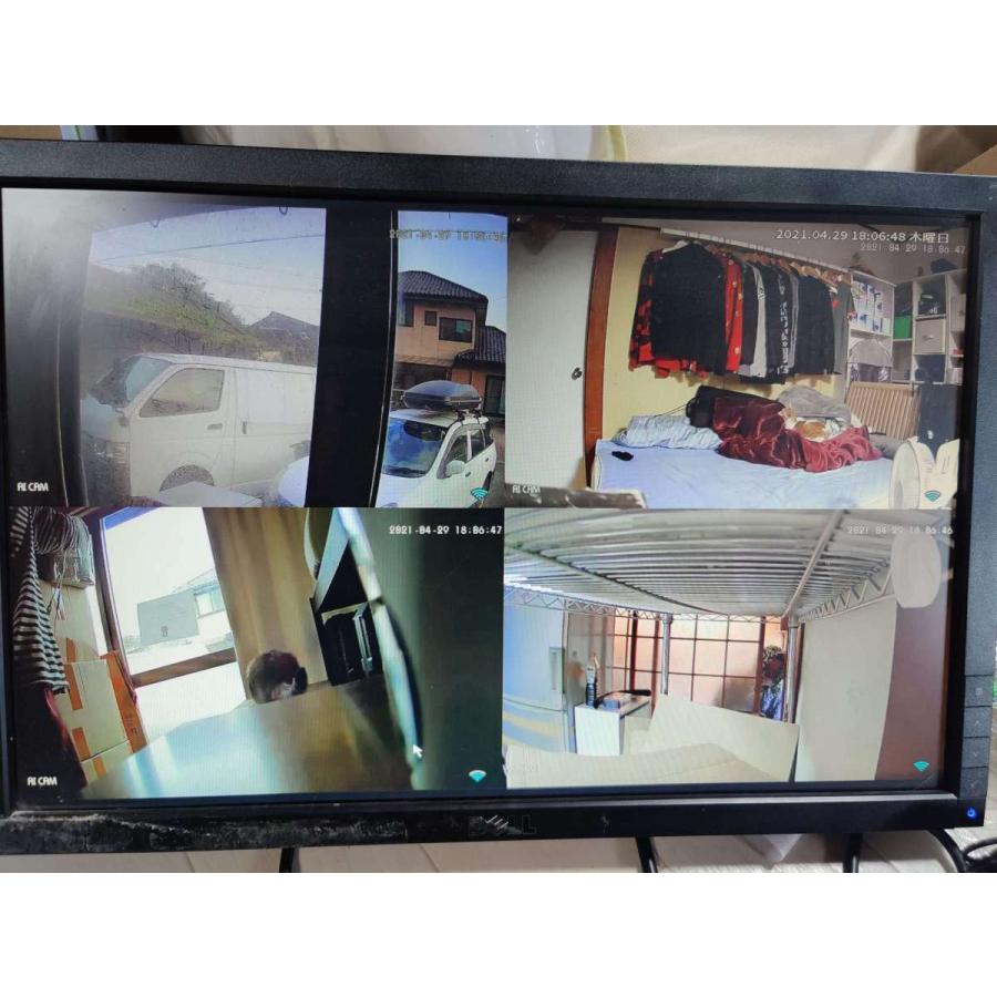 Wi-Fi 防犯ワイヤレスカメラ 8台 防水 1080P スマホ連携 日本語モデル 簡単設定 インターネット環境無くても使用可能 |  | 03