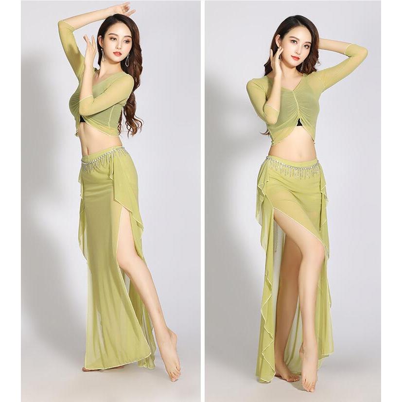 ベリーダンス 衣装3点セット セクシー レディース 大人用 ベリー Belly