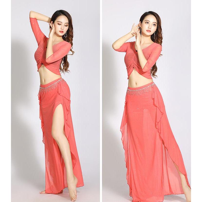ベリーダンス 衣装3点セット セクシー レディース 大人用 ベリー Belly