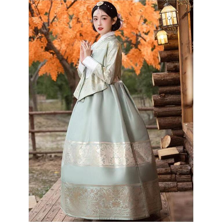 新作フォーマルチマチョゴリ結婚式卒業式可愛い刺繍入り 豪華韓服 レディース チマチョゴリ 女性 大人用 韓国風ドレス ブラウス
