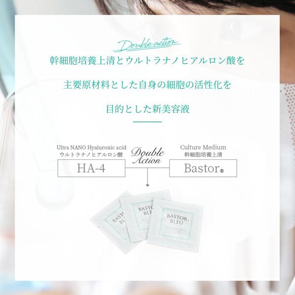 BASTOR BLEUバストールブルー リバイタライジングセラム 1ml×30包 バストールブルー リバイタライジングセラム 1ml×30包 美容液 ヒト