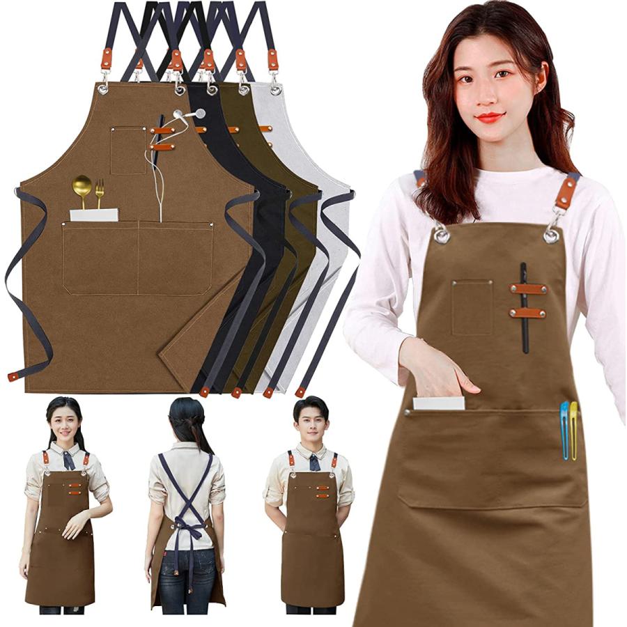エプロン キャンバス 前掛け カフェエプロン メンズ 女性用 おしゃれ 職人 フリーサイズ 美容師 保育士 ガーデニング シェフ バー 作業用 家庭用 業務用 Zn192 Aoi 通販 Yahoo ショッピング