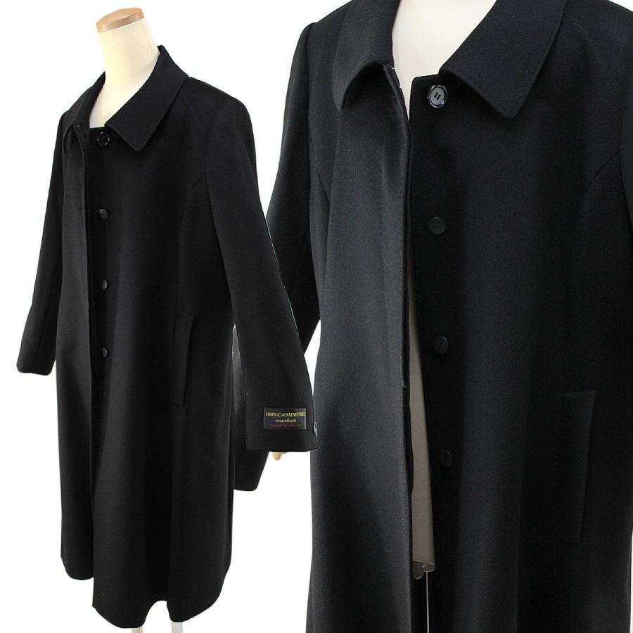 カシミヤコート 8174-1A ステンカラーコート 109cm/ロング丈 カシミヤコート 8174-1A ステンカラーコート 109cm/ロング丈