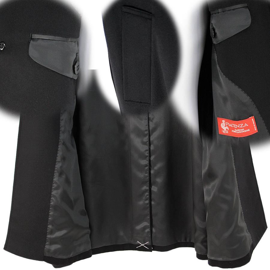 PIACENZA カシミヤコート メンズ 1201-1A バルカラーコート カシミヤ