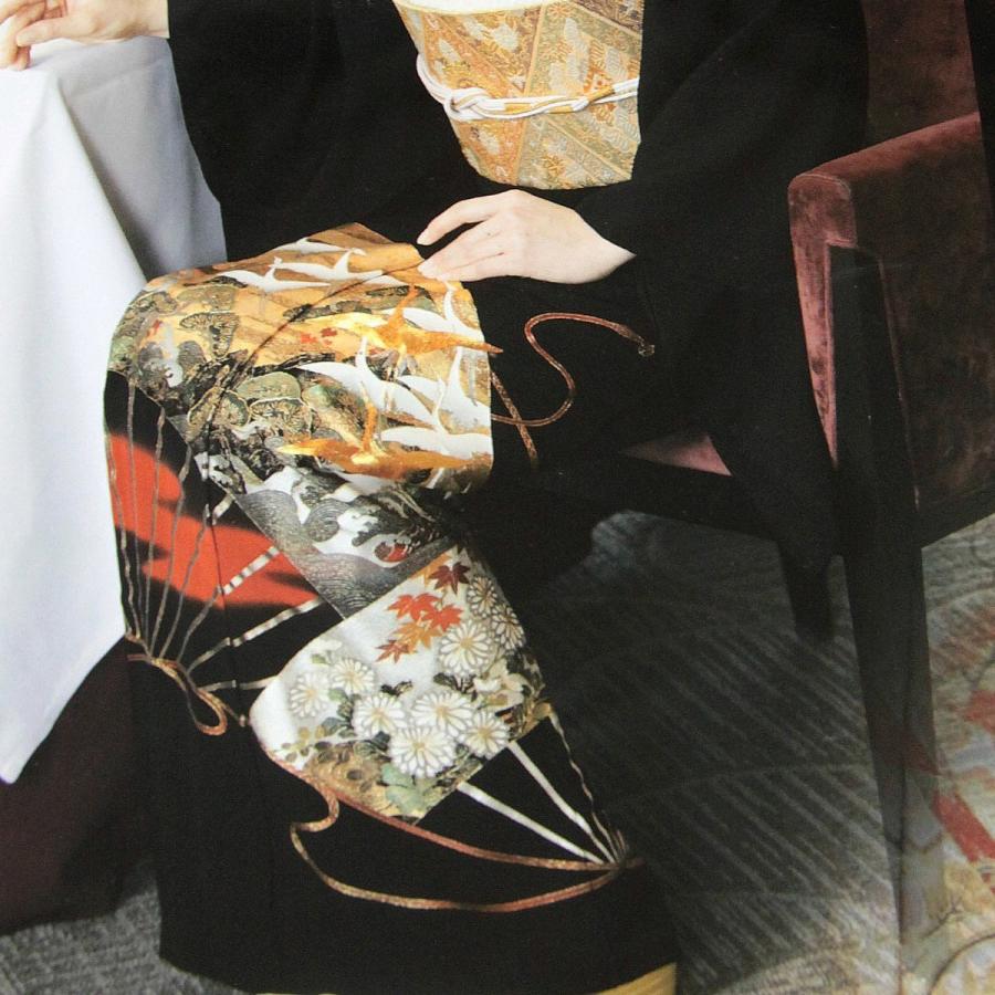 ☆作家もの 友禅に金彩加工の黒留袖 宝尽くし - 黒留袖