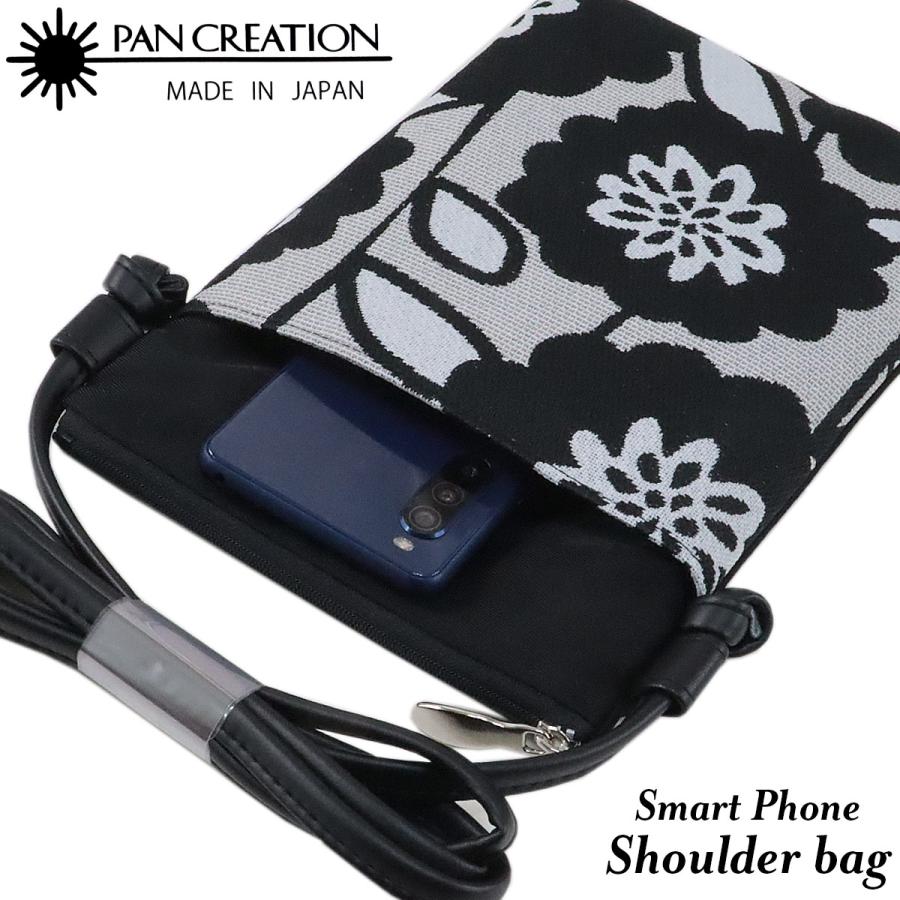 PAN CREATION パンクリエーション スマホポシェット PFG-3300 尾州織