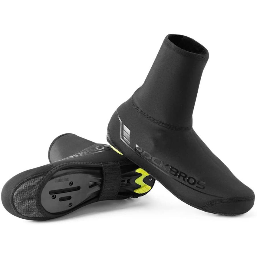 売れ筋がひ新作 Rockbros ロックブロス 自転車 シューズカバー サイクル 靴カバー 防風 撥水 秋冬 ビンディングシューズ対応 再帰反射 滑り止め付 Cisama Sc Gov Br