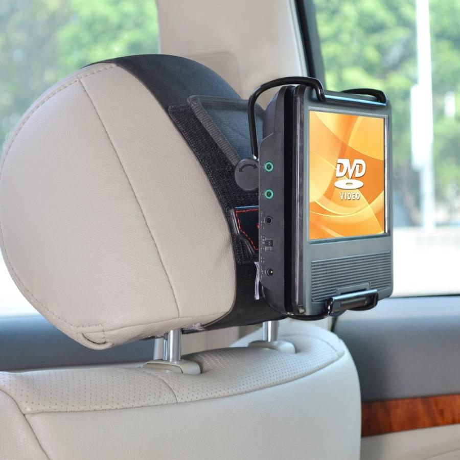 Tfy 7 10 インチ ポータブルdvdプレーヤー 車載用ヘッドレストホルダー マウント 留め金で角度調整可能 Aoi Store 通販 Yahoo ショッピング
