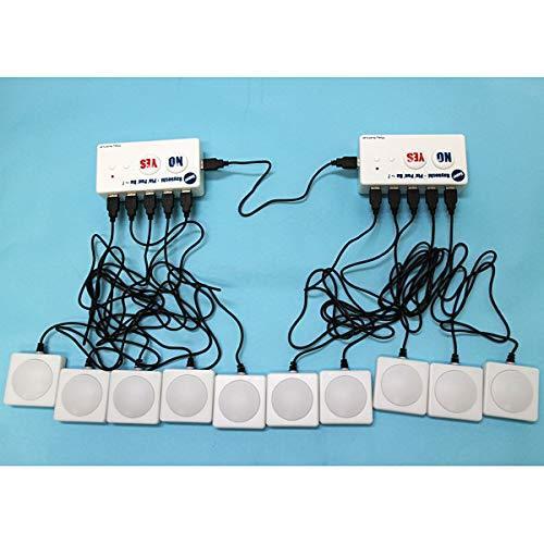 スーパー早押しピンポンブー赤ボタン 10人用 129454(12795円)