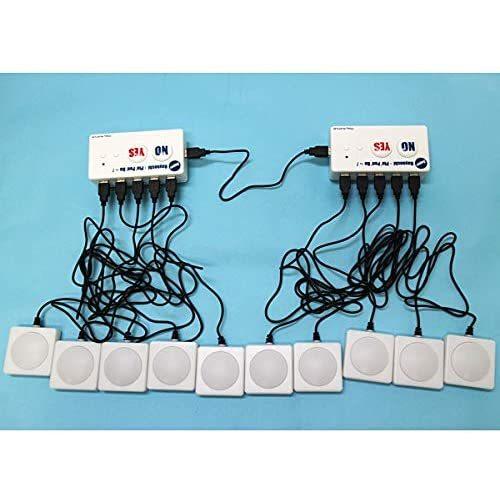 スーパー早押しピンポンブー赤ボタン 10人用 129454 10人用