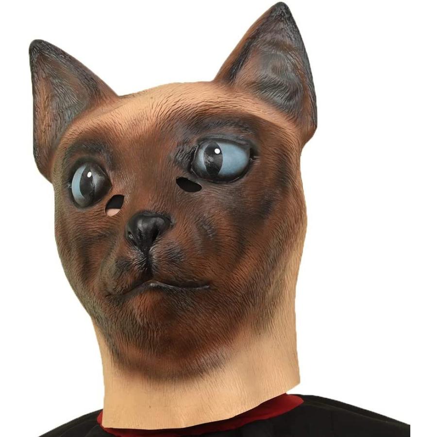 リアルマスク ラバーマスク シャム猫 マスク パーティーマスク 仮装マスク 変装 お面 かぶりもの 仮装イベン アイテム ハロウィーン マス Aoi Store 通販 Yahoo ショッピング