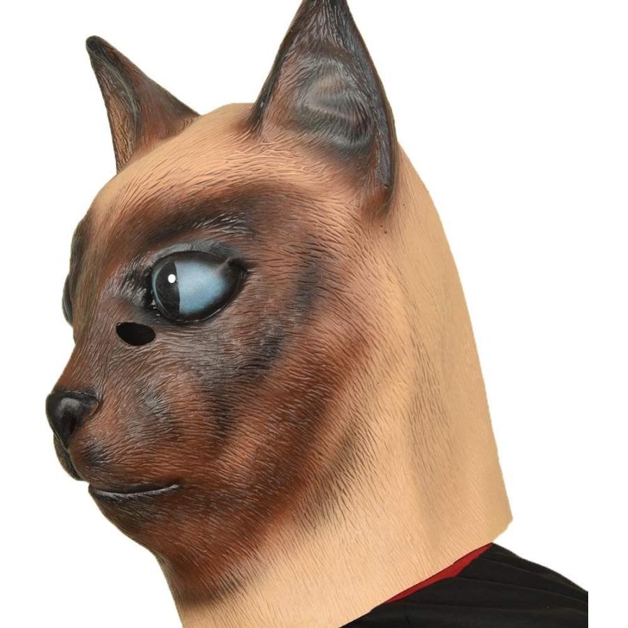 リアルマスク ラバーマスク シャム猫 マスク パーティーマスク 仮装マスク 変装 お面 かぶりもの 仮装イベン アイテム ハロウィーン マス Aoi Store 通販 Yahoo ショッピング