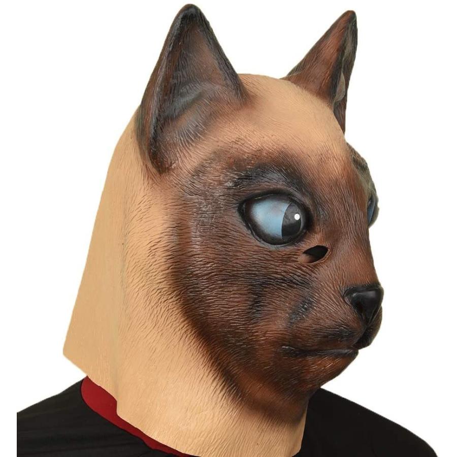 リアルマスク ラバーマスク シャム猫 マスク パーティーマスク 仮装マスク 変装 お面 かぶりもの 仮装イベン アイテム ハロウィーン マス Aoi Store 通販 Yahoo ショッピング