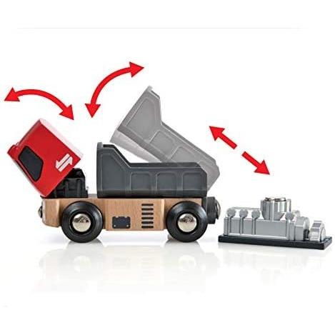 BRIO ( ブリオ ) WORLD カーゴレールデラックスセット 全54ピース 対象年齢 3歳~ ( 電動車両 電車 おもちゃ 木製 レー ブリオ WORLD カーゴレールデラックスセット 全54ピース 対象年齢 3歳 電動車両 電車 おもちゃ 木製 レー