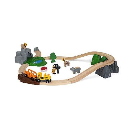 新着商品 Brio ブリオ World サファリアドベンチャーセット 全26ピース 対象年齢 3歳 電車 おもちゃ 木製 レール 3 即発送可能 Studiostodulky Cz