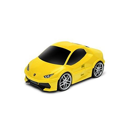 ランボルギーニ　ウラカン(Lamborghini　Huracan)　12L(イエロー)　子供用キャリーケース　おもちゃ箱にも兼用して使用可能