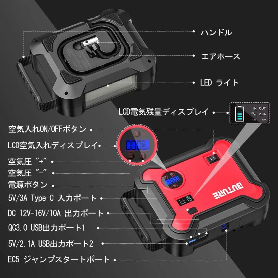 選べるサイズ展開 Buture ジャンプスターター 4 In 1進化版エアコンプレッサー搭載 2500aピーク電流 車用エンジンスターター 全種類 のガソリン車 Aoi Store 通販 Yahoo ショッピング 在庫処分セール Www Yalaphone Com