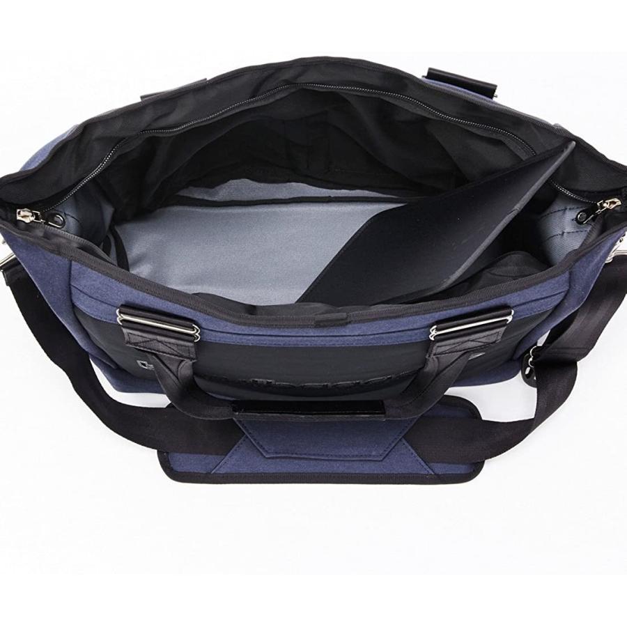 ベルーフ トートバッグ RUSH 日本製 PC・A4収納 2WAY 19L ネイビー トートバッグ RUSH 日本製 PC A4収納 2WAY 19L ネイビー