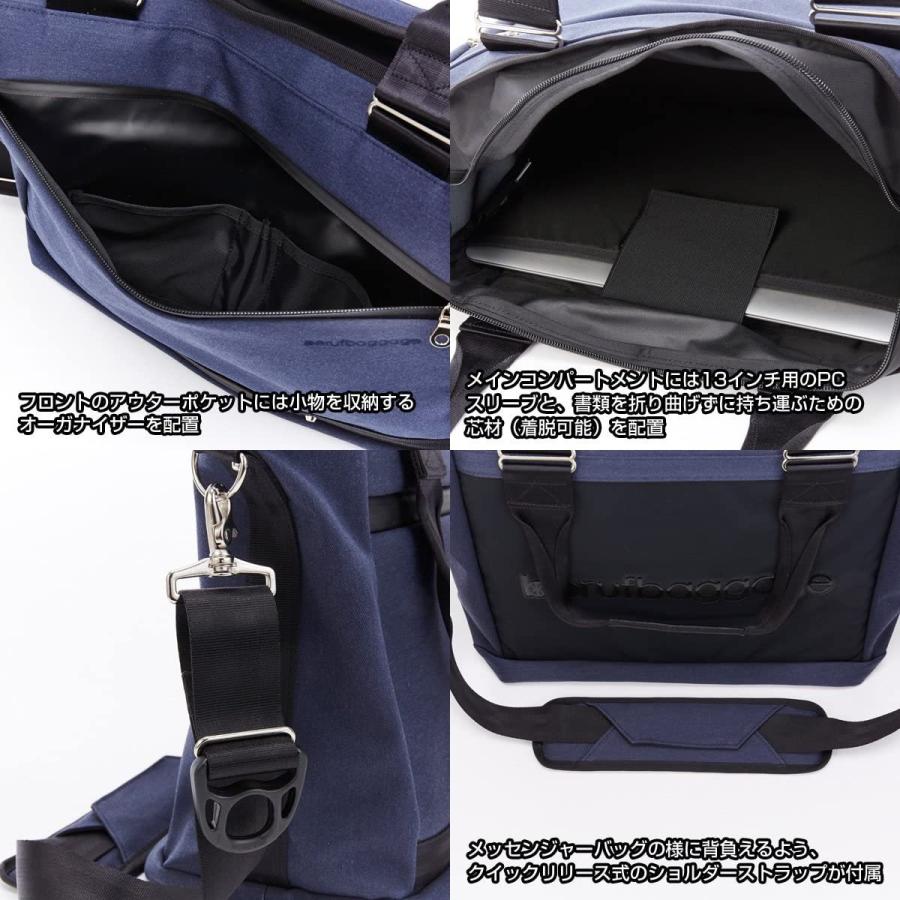 ベルーフ トートバッグ RUSH 日本製 PC・A4収納 2WAY 19L ネイビー トートバッグ RUSH 日本製 PC A4収納 2WAY 19L ネイビー