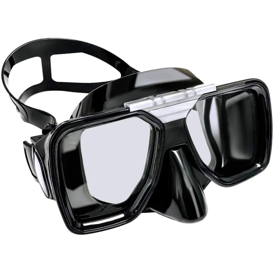 Keepgoing シュノーケル マスク 潜水メガネ 水泳ゴーグル ダイビングゴーグル スイミングゴーグル 広視野 曇り止め 強化ガラス 耐 気質アップ