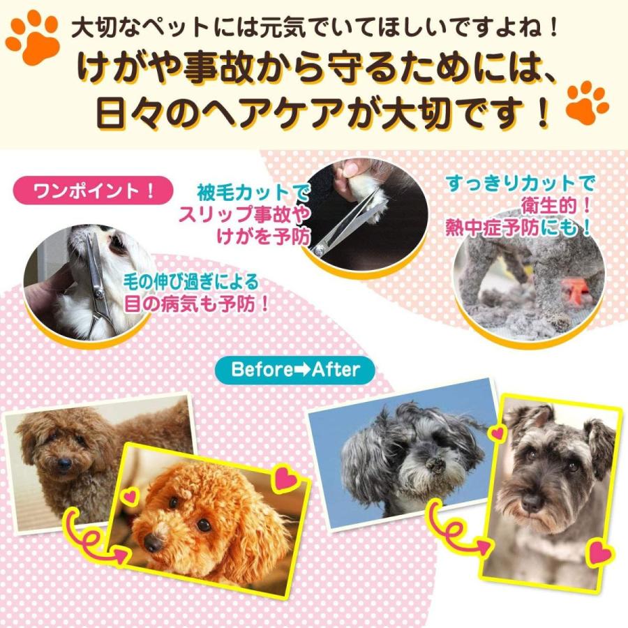 人気ブランドを Latuna トリミングシザー ハサミ プロトリマー監修 使い方説明動画付き 犬 トリミング ペット用 初心者向け 安全性 ケース付き セニ Microsoftwaypoint Com