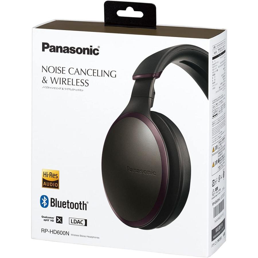 パナソニック ワイヤレスステレオヘッドホン RP-HD600N-G ワイヤレスステレオヘッドホン RP HD600N
