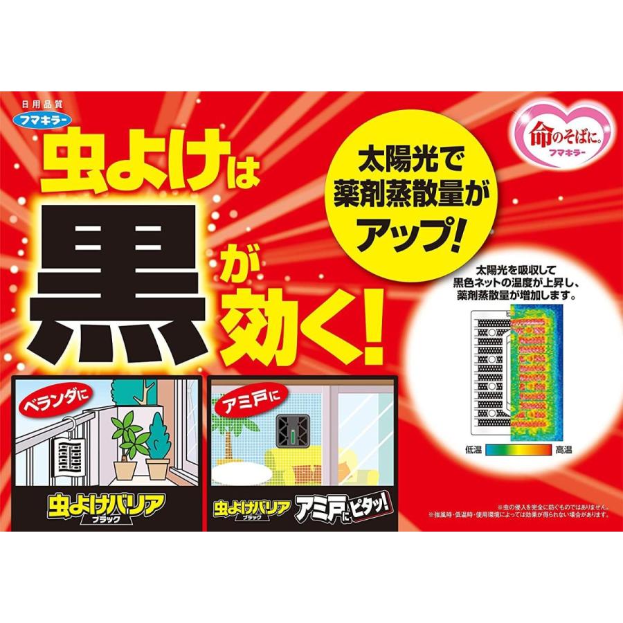 高額売筋 虫よけバリア 虫除け プレート ブラック ベランダ 366日 Www Feitosa Santana Com