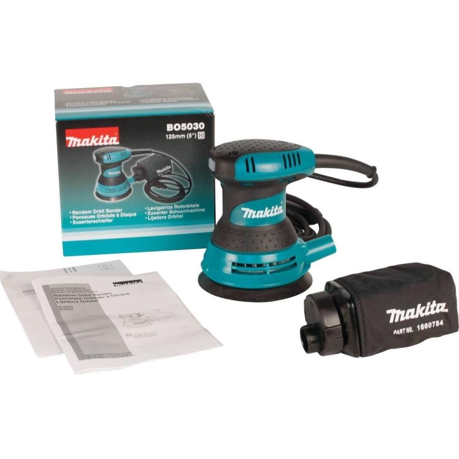 マキタ(Makita) ランダムオービットサンダ ペーパー寸法 125mm