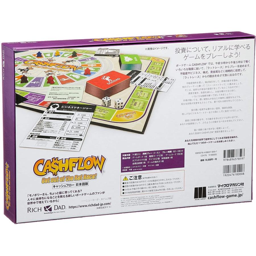 キャッシュフロー 日本語版?CASHFLOW Get out of the Rat Race? M1195067261(10655円)