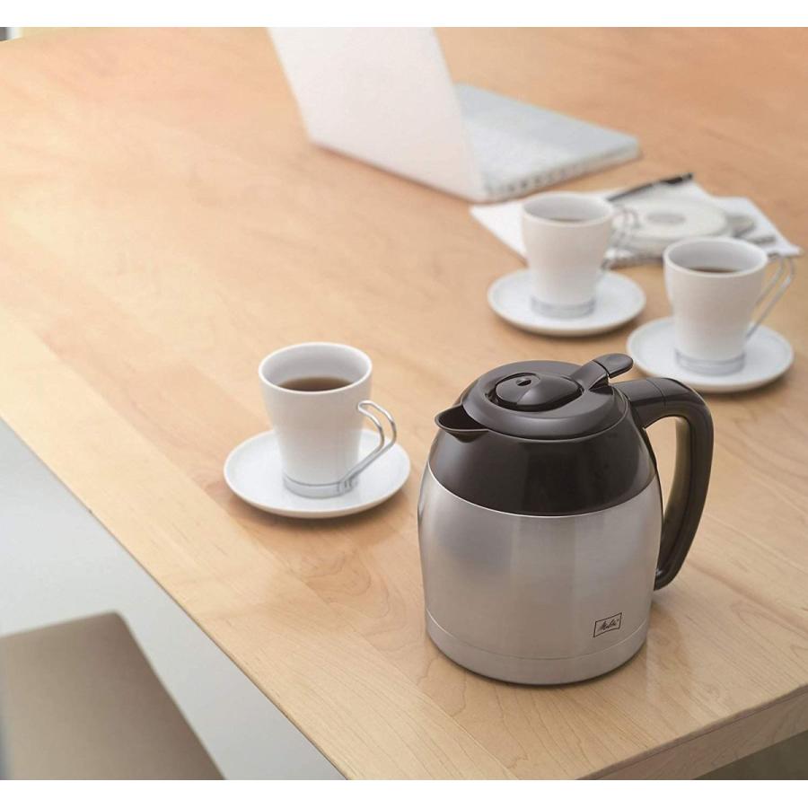 メリタ コーヒーメーカー アロマサーモ 10杯用 JCM-1031/SZ コーヒーメーカー アロマサーモ 10杯用 JCM 1031/SZ