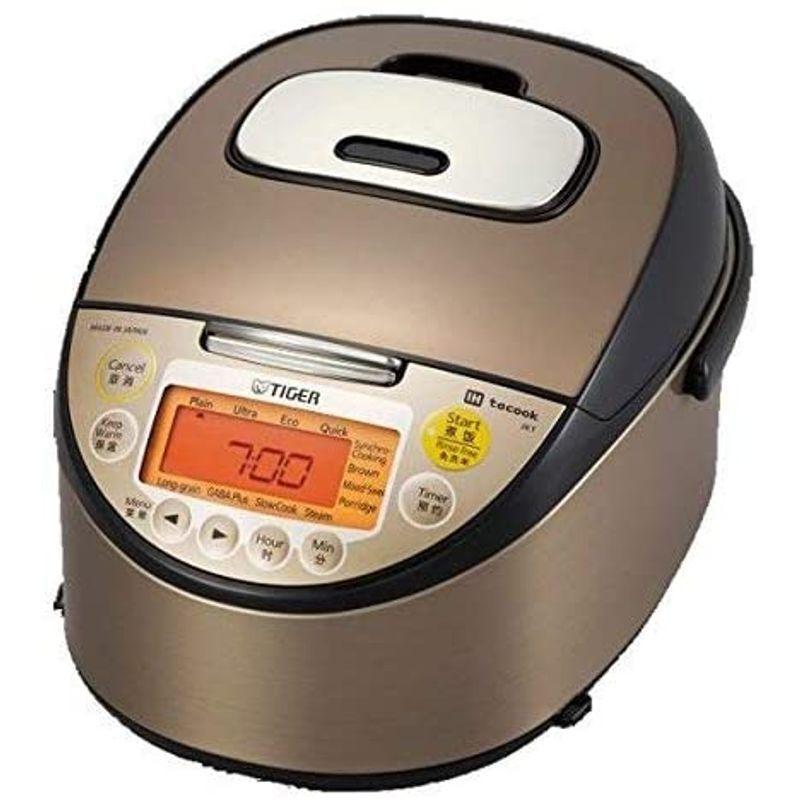 海外向け TIGER IH炊飯器 W銅５層遠赤特厚釜 JKT-W18W 1.8L(10CUP) 220V仕様 海外向け 220V仕様