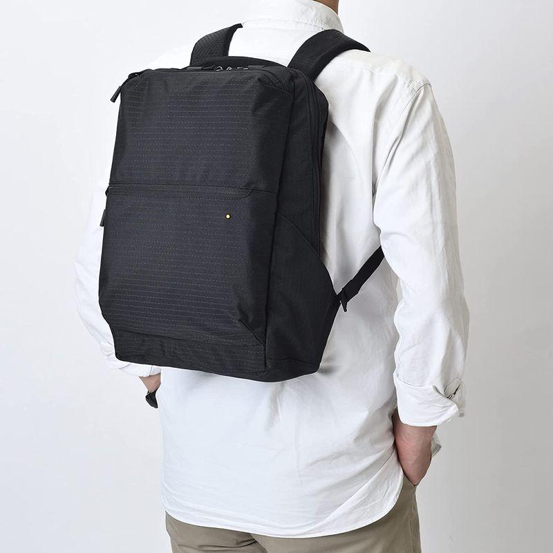 エースジーン ビジネスリュック 背中が涼しい背面構造 13.3インチ A4 ラパックエアV2 メンズ ブラック ビジネスリュック 背中が涼しい背面構造 3インチ A4 ラパックエアV2 メンズ ブラック