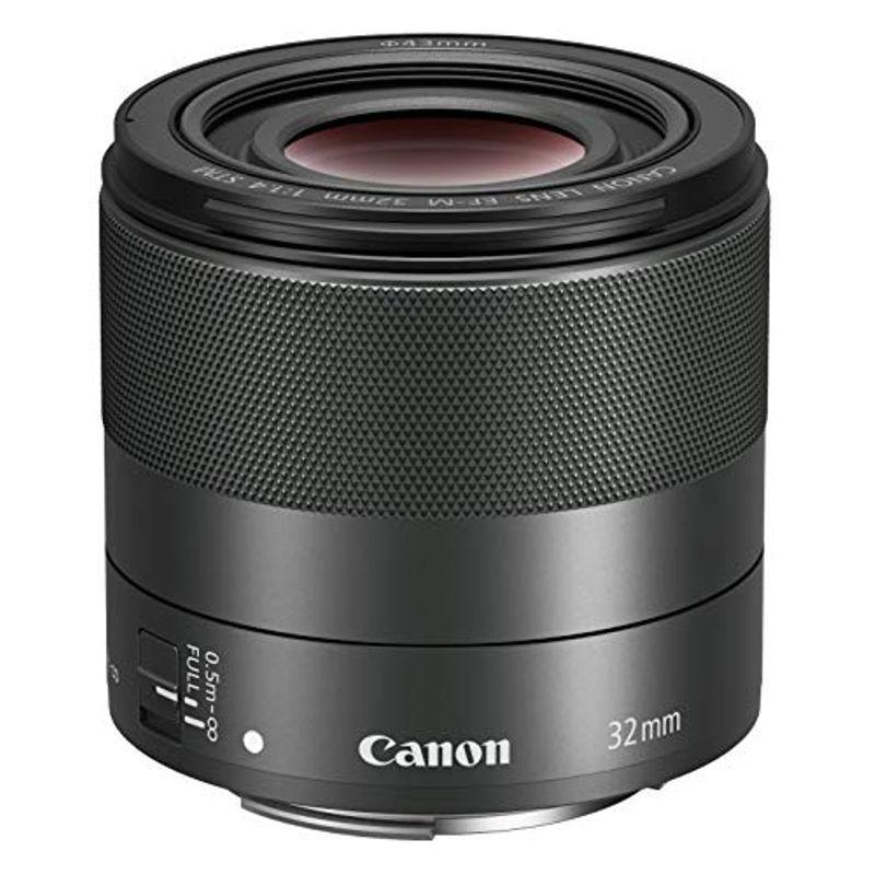 Canon キヤノン 単焦点レンズ EF-M32mm F1.4 STM ミラーレス一眼対応 ブラック 全長56.5mm EF-M3214ST