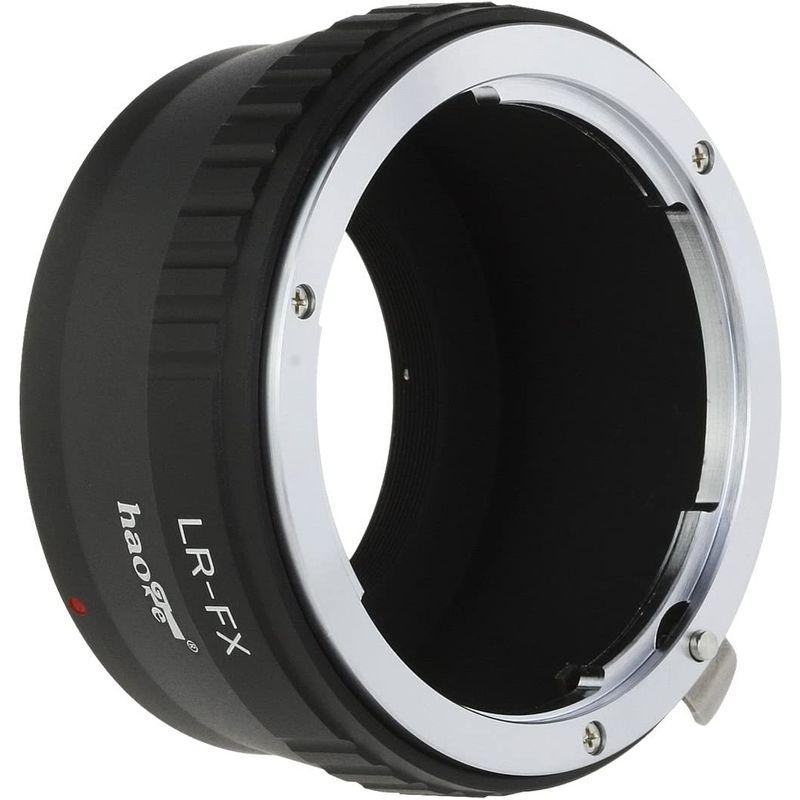 Haoge レンズマウントアダプター Leica R LRマウントレンズから富士フイルム X FXマウントカメラ用 X-A2 X-A3 X-