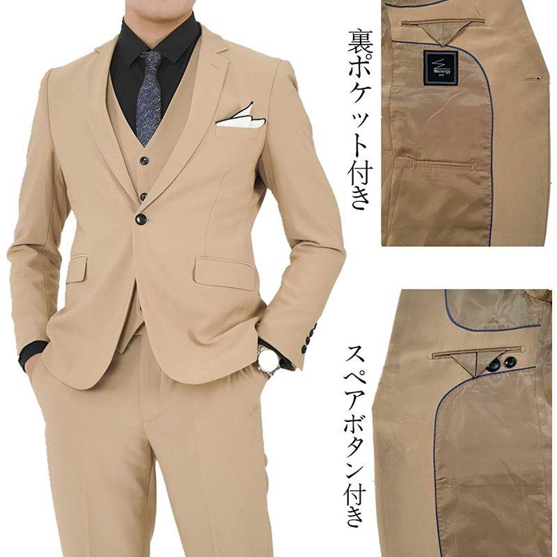 スリーピーススーツ Wenergy メンズ キャメルm 4xlスリムスーツ成人式結婚式二次会披露宴ビジネスパーティー スーツセットアップ その他 スーツ フォーマル 名入れ無料 Www Casascordeiro Com Br