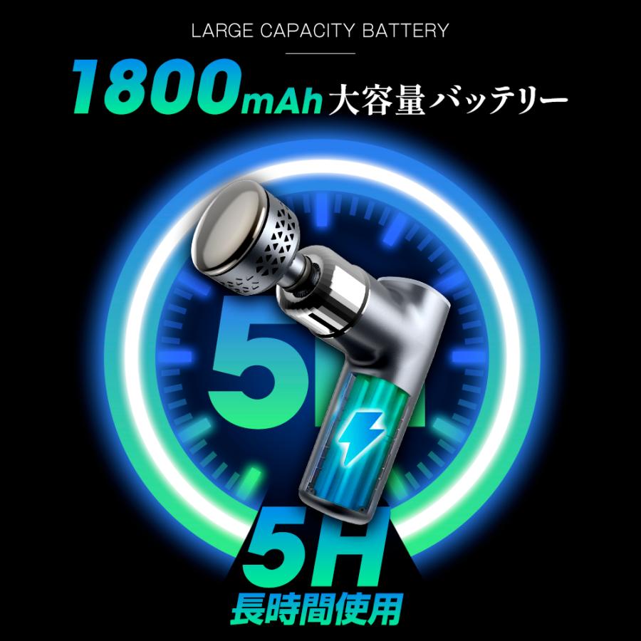 筋膜リリース ガン 冷却 加熱機能付き マッサージ器 ハンディガン