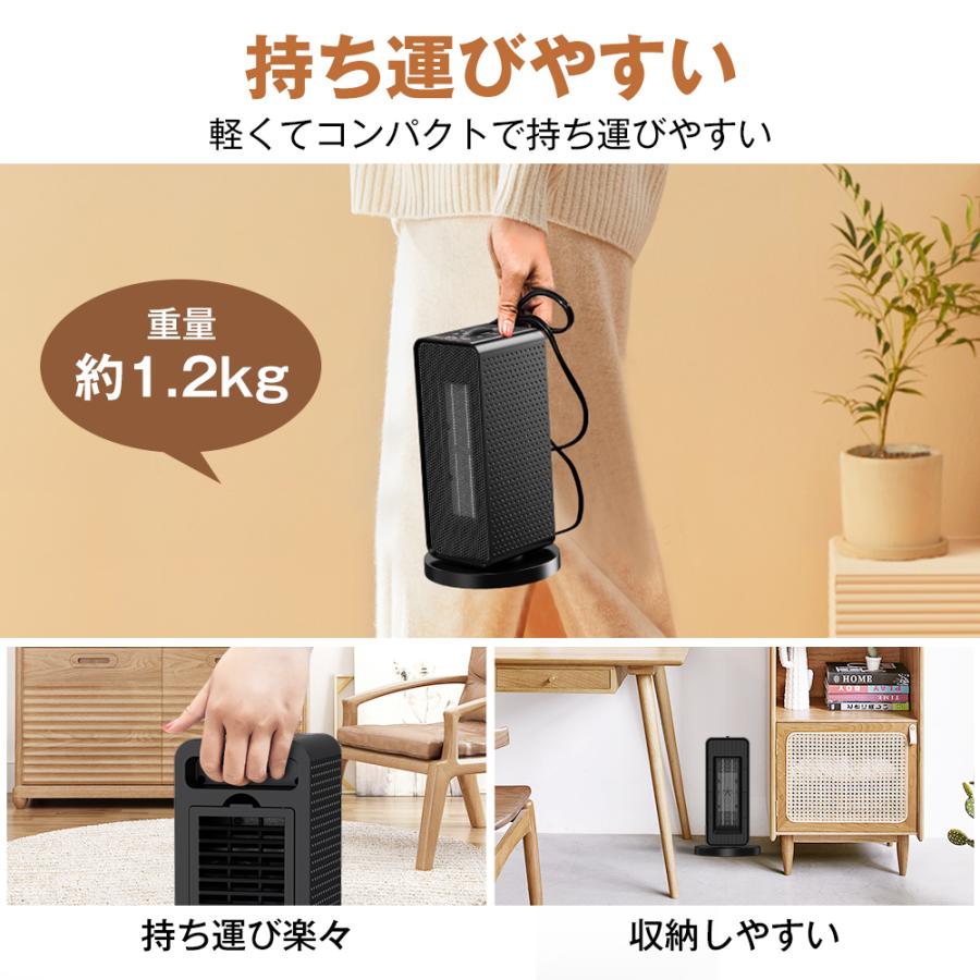 Bestore セラミックヒーター 小型 省エネ 首ふり セラミック Bestore セラミックヒーター 小型 省エネ 首ふり セラミック