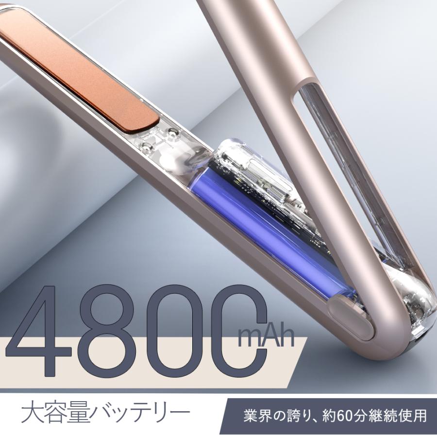 ヘアアイロン コードレス ミニ 2way 充電式 USB ストレート ヘアアイロン コードレス ミニ 2way 充電式 USB ストレート