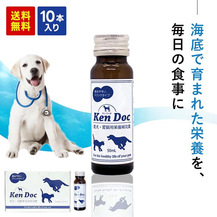 ケンドック50mL×10本 サプリメント 健康食品 さぷり ペット 犬イヌ 猫ネコ｜aoidou-y