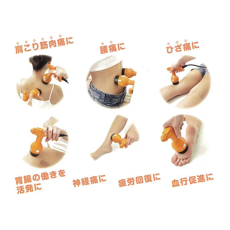 ビワオンキュヘルパー[本体2台＋EMカセット10個＋ツボ本]付 温灸器