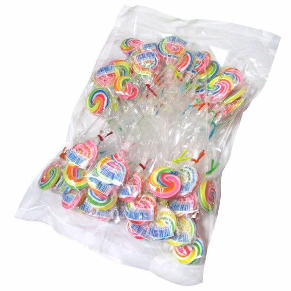 カラフルうずまきキャンディ 50入 駄菓子 子供会 景品 お祭り