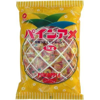 パイン 1kgパインアメ 1袋 駄菓子 子供会 景品 お祭り くじ引き 縁日