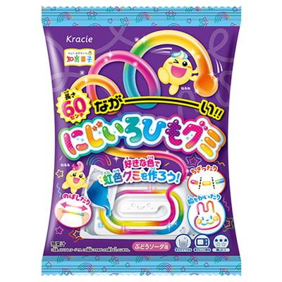 ながーい にじいろひもグミ 7入 駄菓子 子供会 景品 お祭り くじ引き