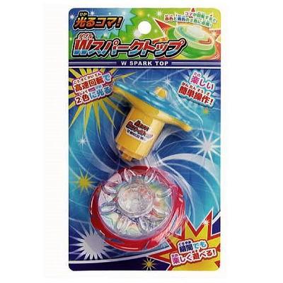 光るコマ！Wスパークトップ 12入 景品 おもちゃ 子供会 お祭り
