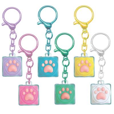 光る！にくきゅうクリッカー 12入 景品 おもちゃ 子供会 お祭り