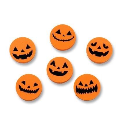 週末限定タイムセール ハッピーハロウィン パンプキンけしごむ ３０入 景品 おもちゃ 子供会 お祭り くじ引き 縁日 お子様ランチ Materialworldblog Com