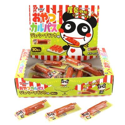 ヤガイ おやつカルパス ジューシーフランク味 30本入 駄菓子 子供会
