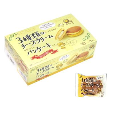 3種類のチーズクリームパンケーキ 8袋入 駄菓子 子供会 景品 お祭り