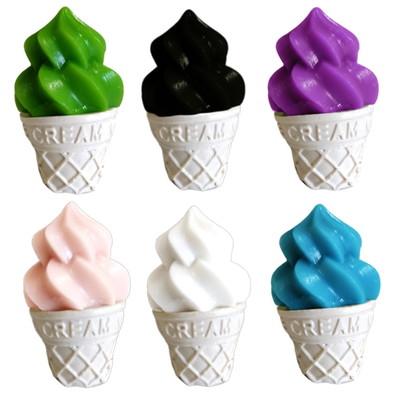 ふわとろスクイーズ ソフトクリーム 12入 景品 おもちゃ 子供会